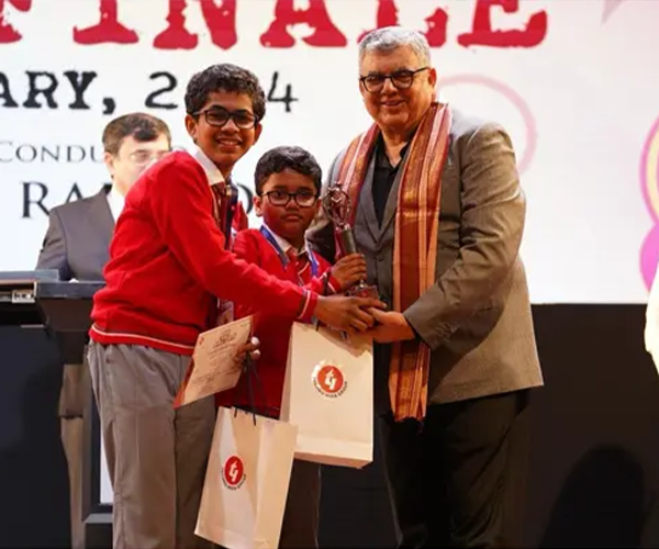 Celebrating the success of the first-ever Techno India Group Quiz Olympiad 2024